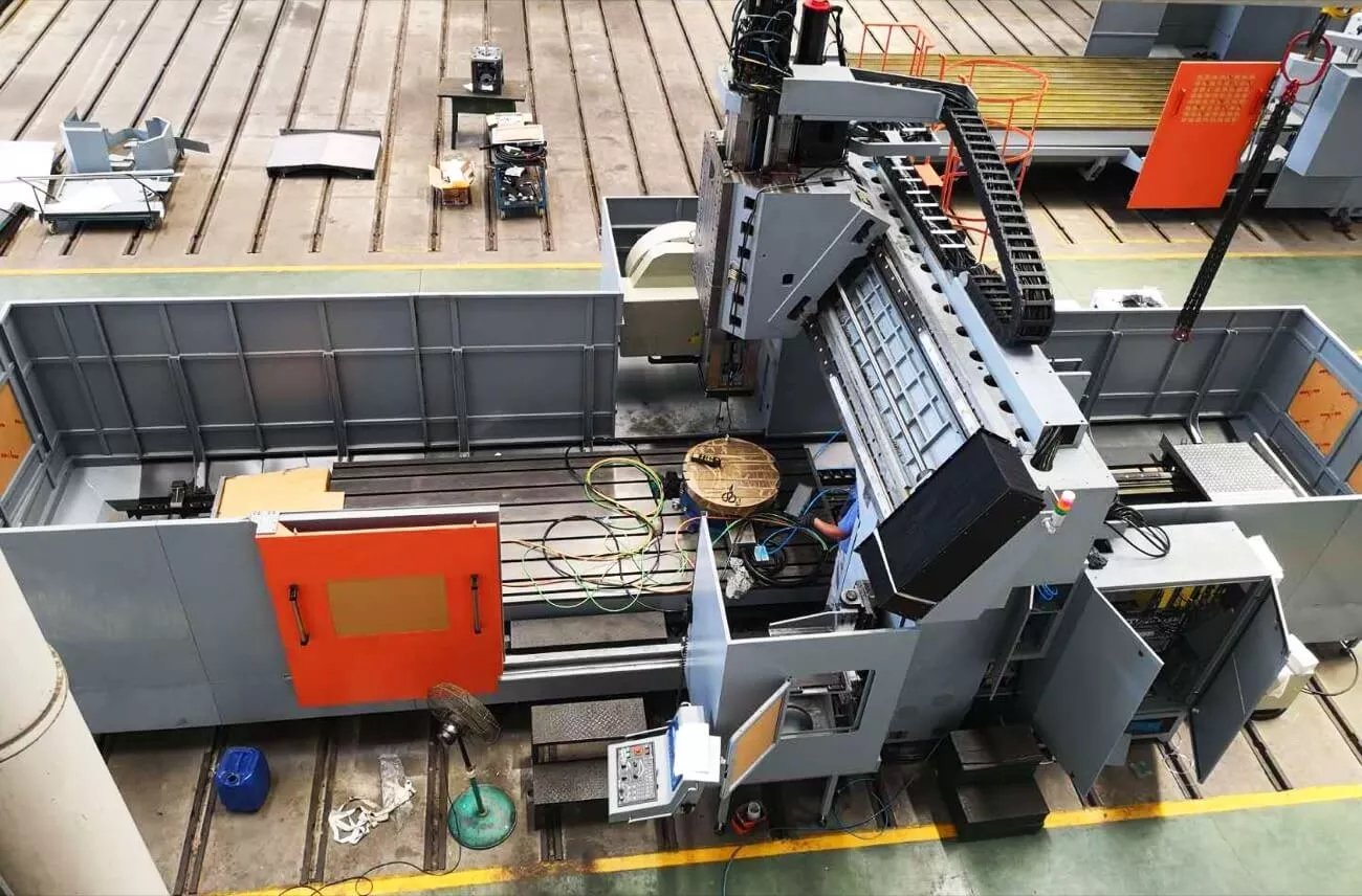 Портальный фрезерный станок RFMP4022 на завод Русал