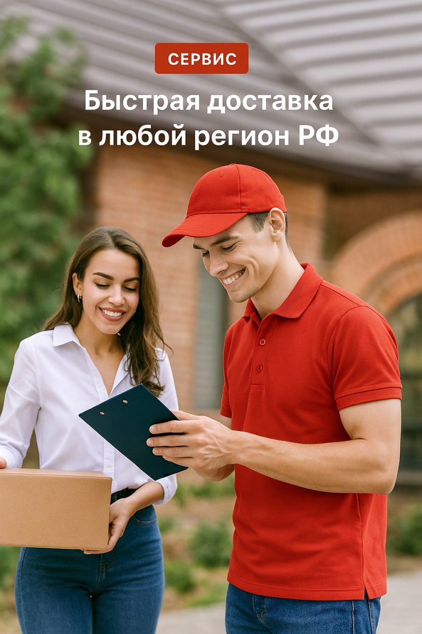 Доставка в любой регион РФ
