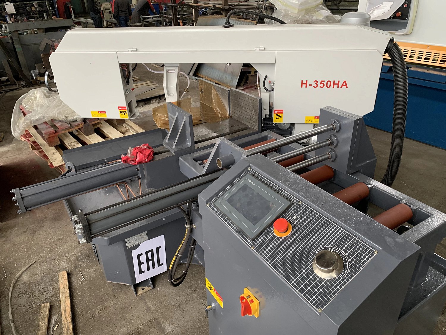 IRON-CUT H-350НА на Алюминиевом заводе в Восточной сибири