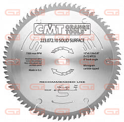 Серия 223 пилы по искусственному камню Corian и монолитным пластикам
