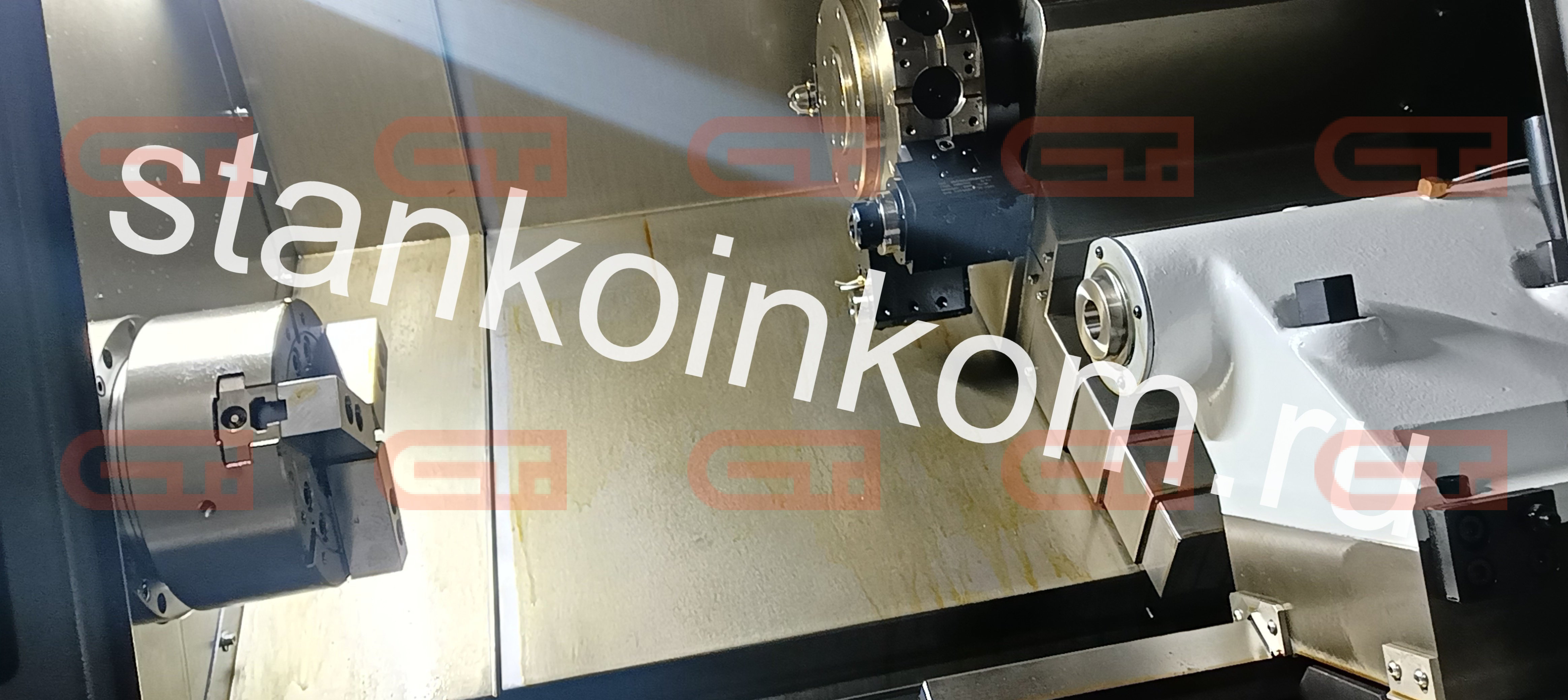 Токарный станок с ЧПУ и приводным инструментом DMTG CT40H