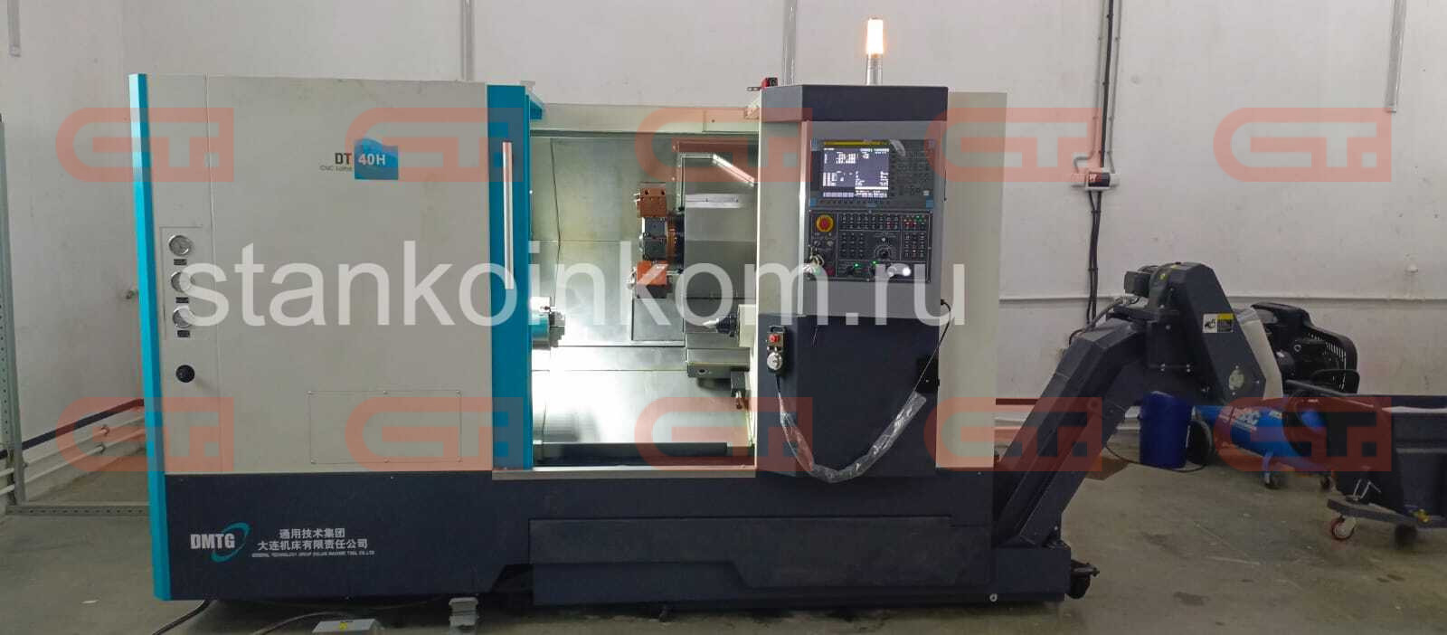 Токарный станок с приводным инструментом DMTG DT-40H-600