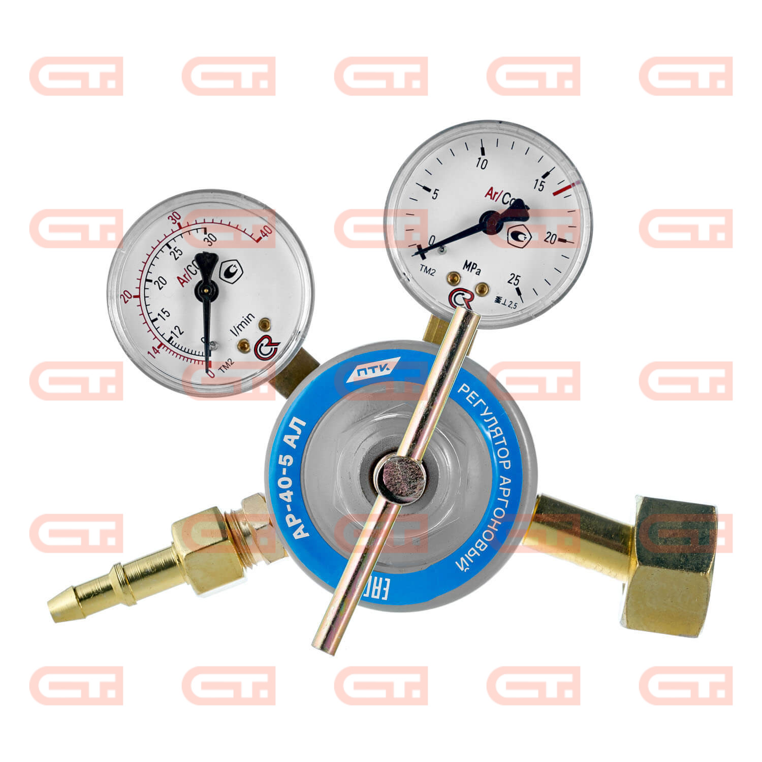 ПТК АР-40-5 АЛ (001.010.502) Аргоновый регулятор расхода газа — Станкоинком