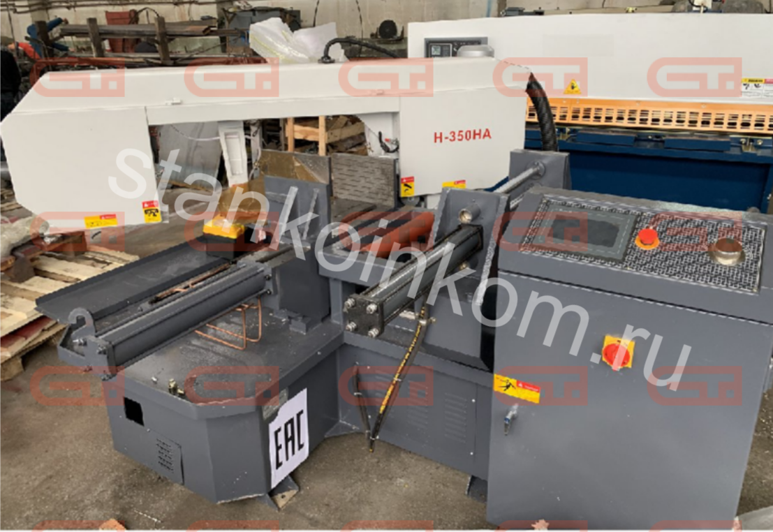 Автоматический поворотный ленточнопильный станок IRON-CUT H-360SA