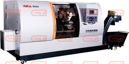 Горизонтальный токарный станок с ЧПУ Rifa RFCP63 