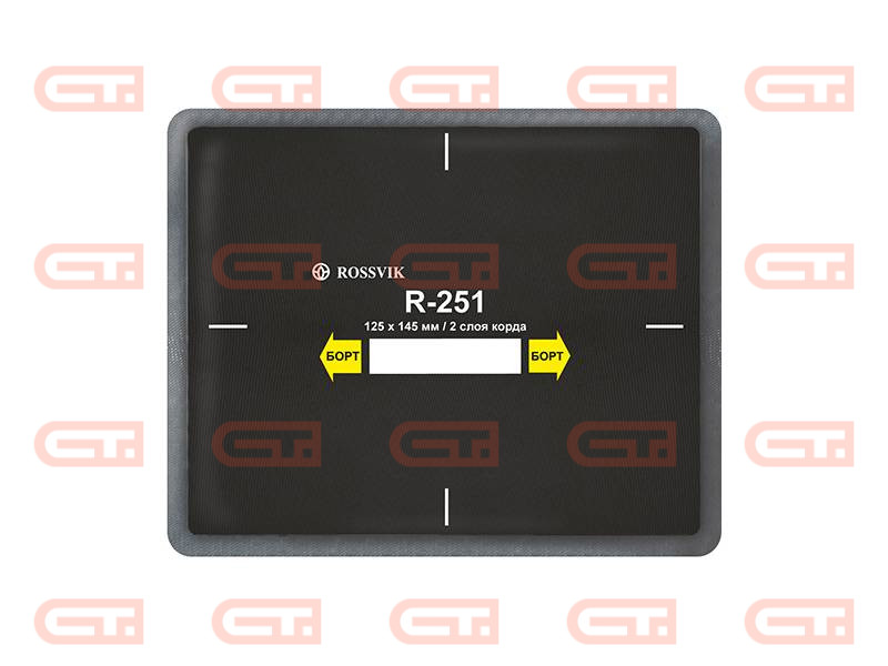 RS-28 (термо) Пластырь кордовый радиальный 85*330мм (упак. 10шт) — Станкоинком