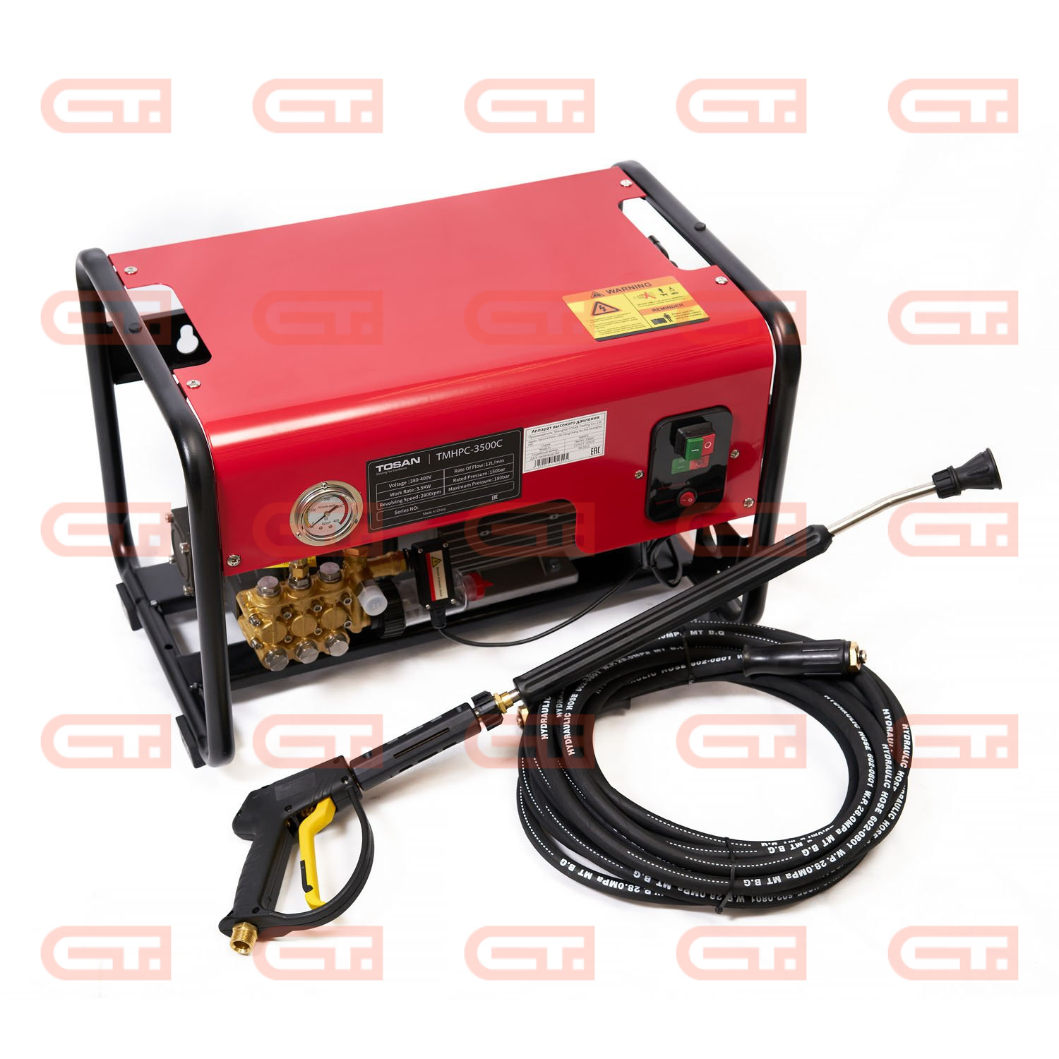 Rossvik TMHPC-3500C Мойка высокого давления проф. 380В, стационарная — Станкоинком