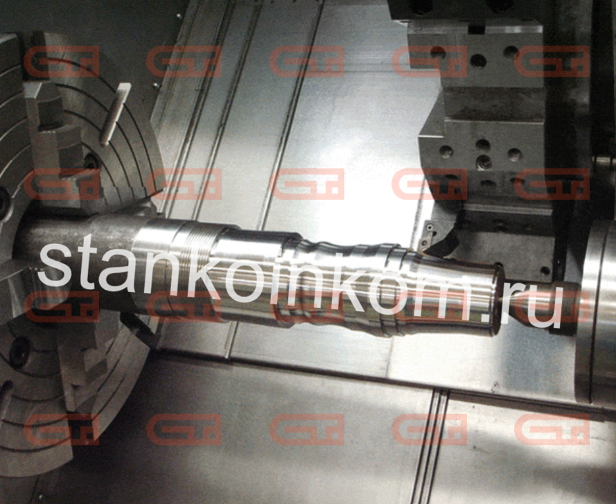 Токарный станок с наклонной станиной DMTG DL25M 