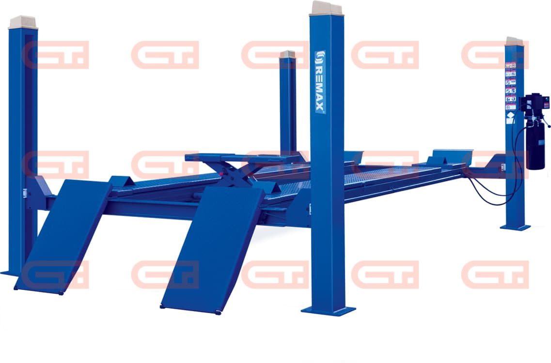 5,5т. Rossvik V4-5.5 Четырехстоечный подъемник — Станкоинком