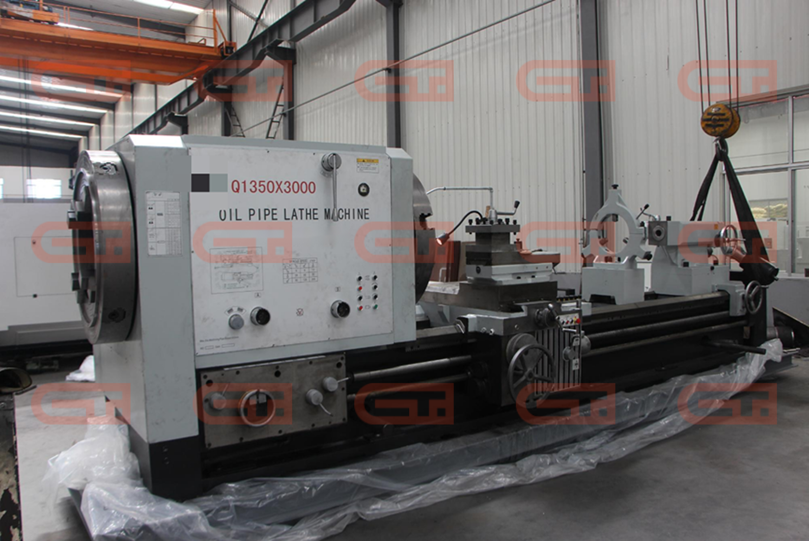 Токарный трубонарезной станок Yishui Q1350 