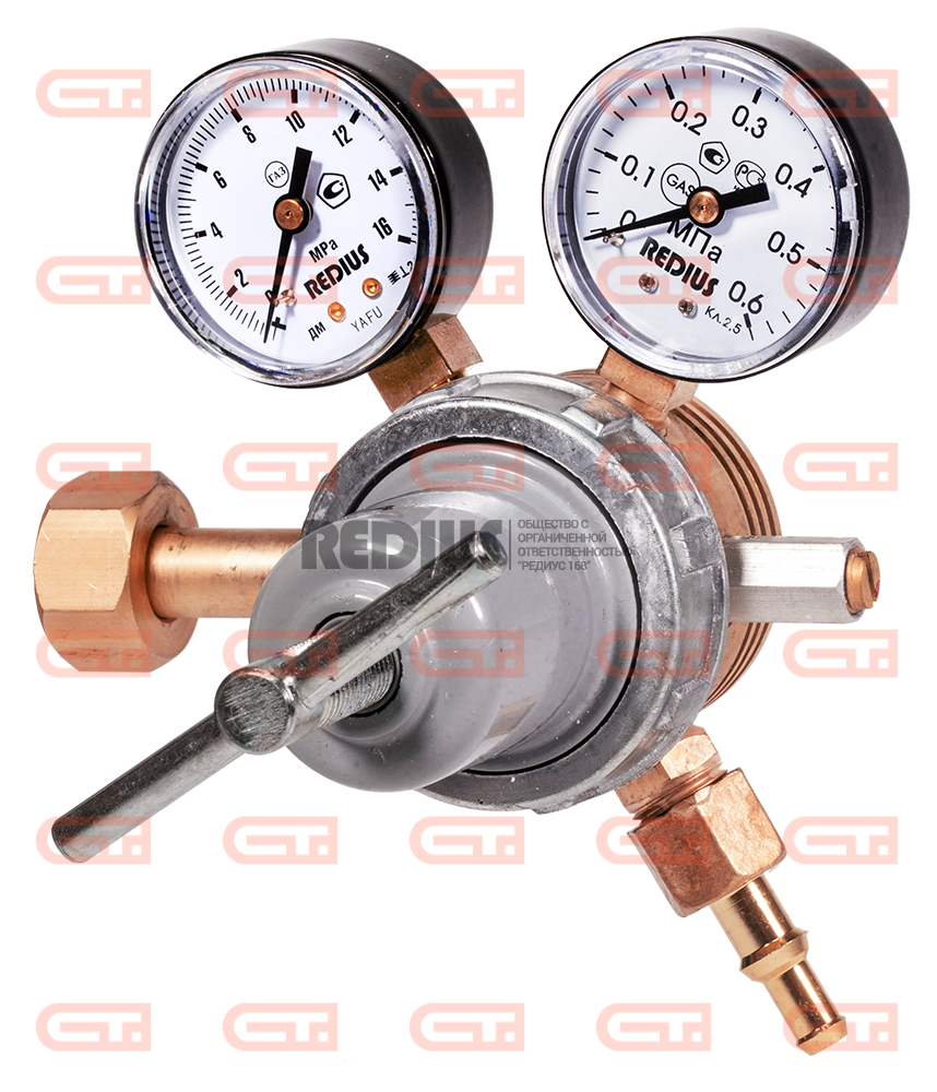 Redius БЗАО-4-4-1 Редуктор для закиси азота, медицинский — Станкоинком