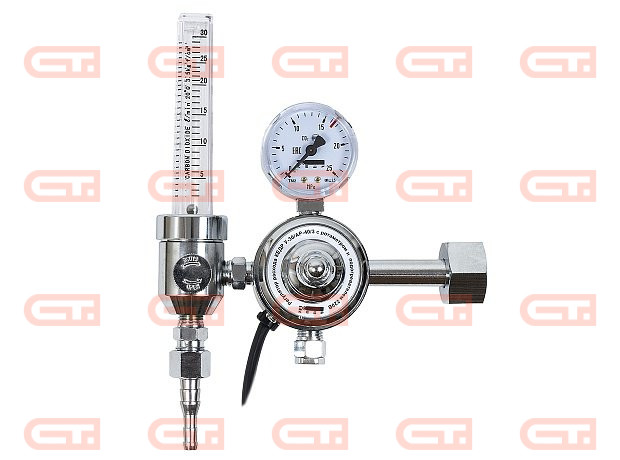 КЕДР У-30/АР-40/3-220 Универсальный регулятор расхода газа с ротаметром и подогревателем 220В — Станкоинком