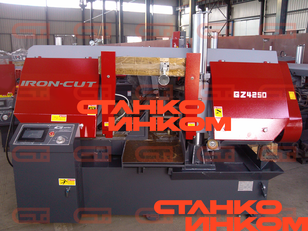 Колонный полуавтоматический ленточнопильный станок IRON-CUT CH-5085 (g4250/85) 