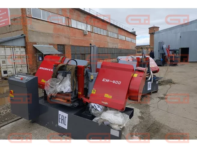 Колонный полуавтоматический ленточнопильный станок IRON-CUT CH-400