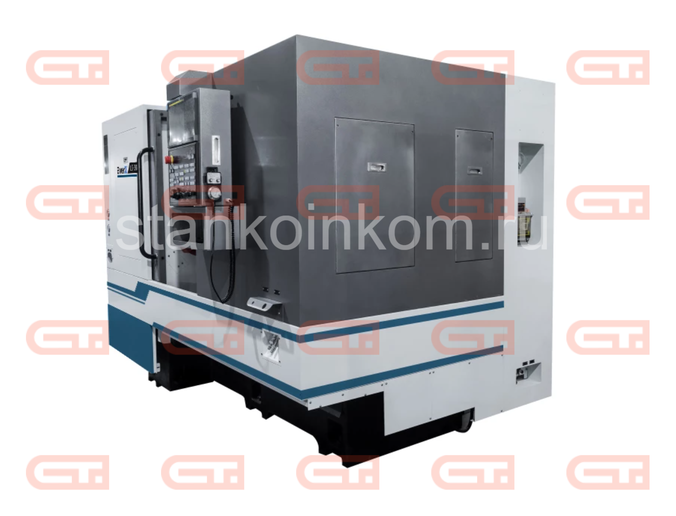 Токарный станок с наклонной станинной EverX LT-50 