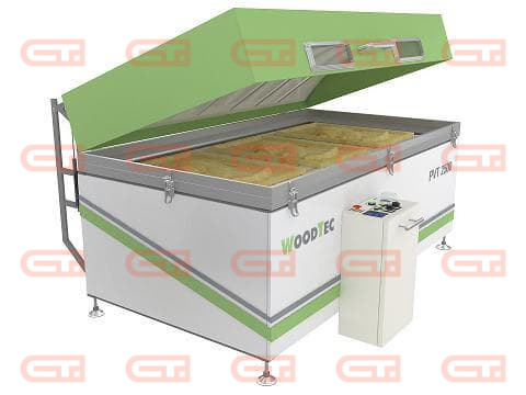 WoodTec PVT-2500 пресс мембранно-вакуумный