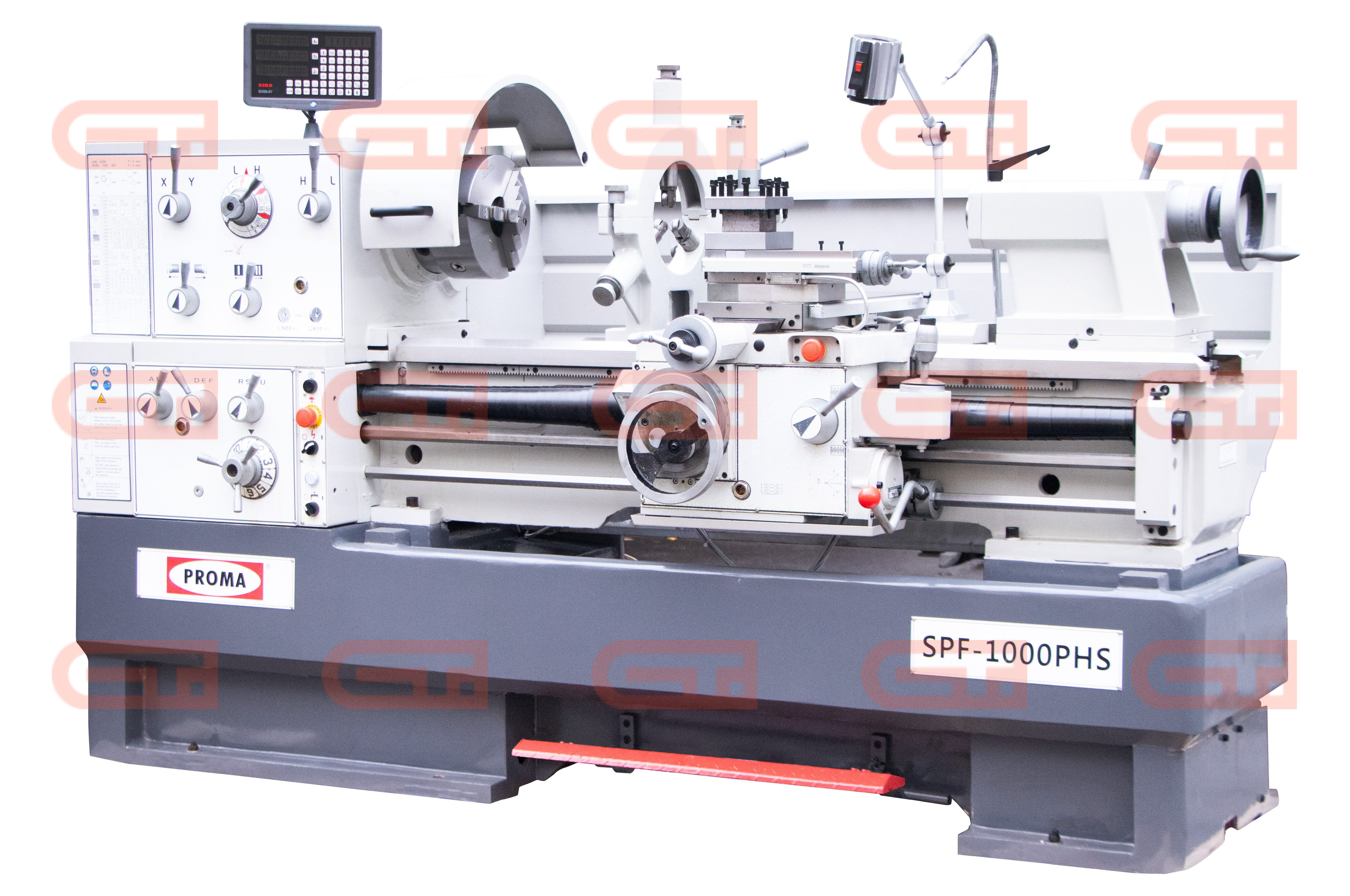 Универсальный токарный станок SPF-1000PHS с УЦИ