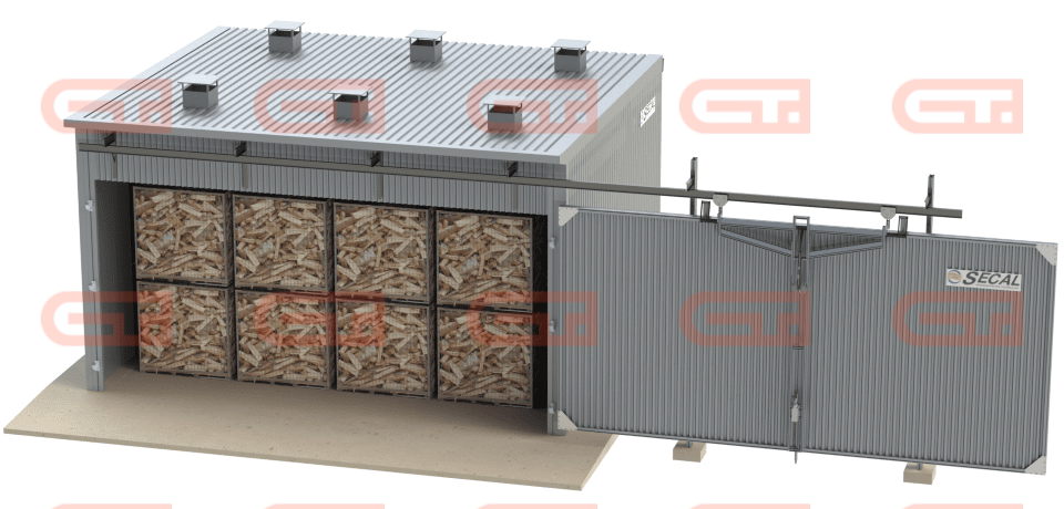 Сушильные камеры серия EPL-F для сушки дров