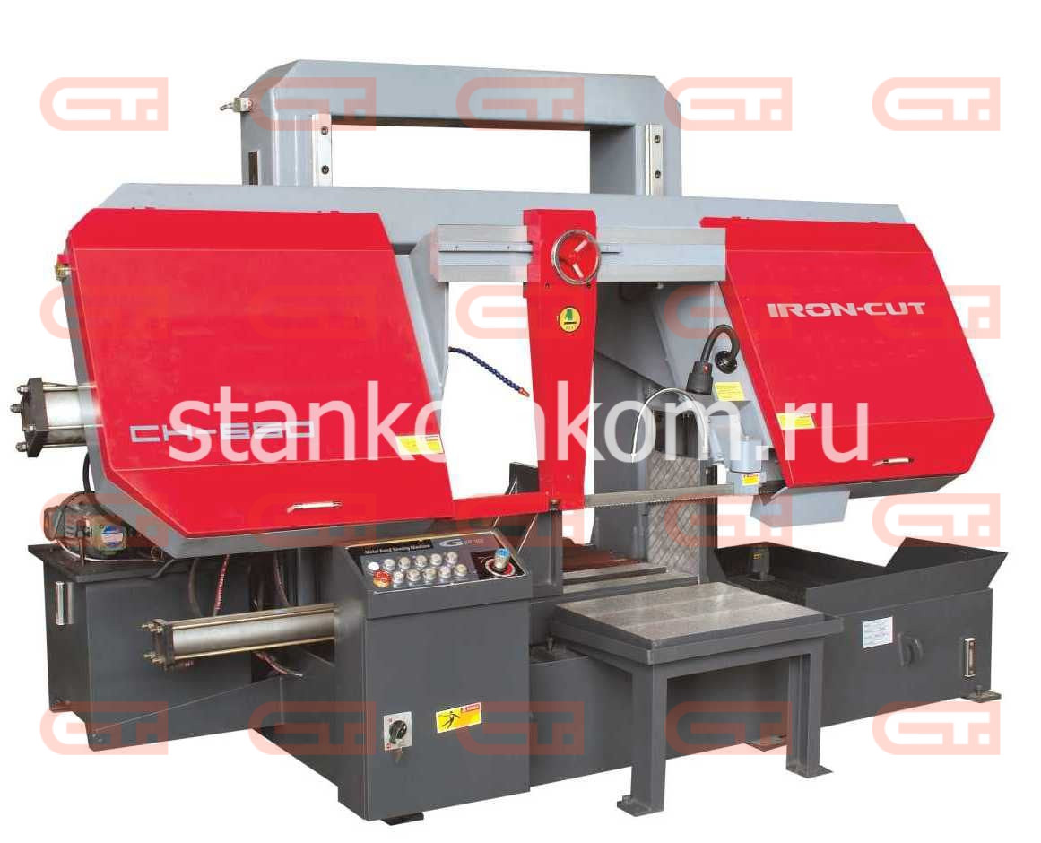 Колонный полуавтомат ленточнопильный станок IRON-CUT CH-650 (g4265)