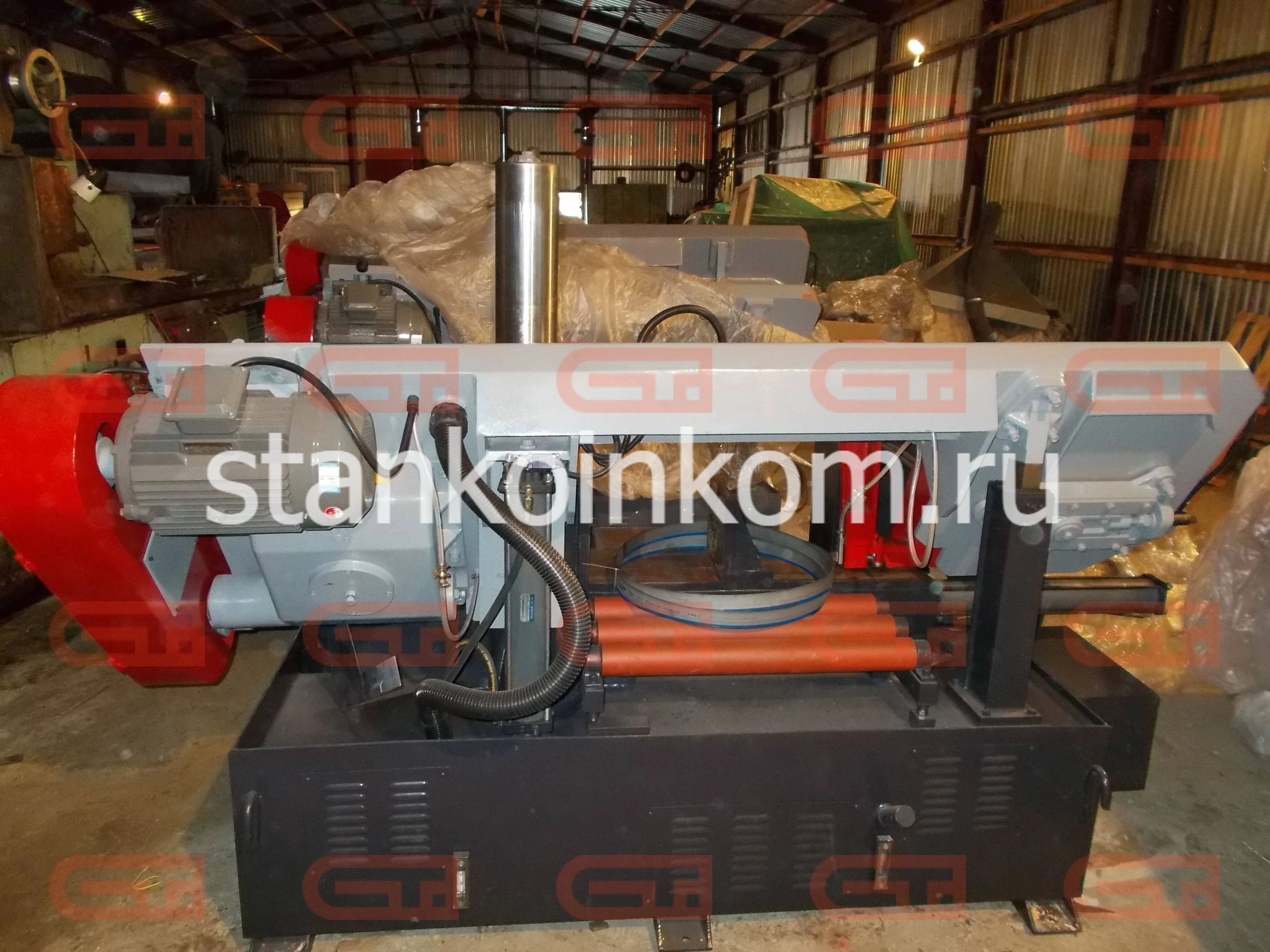 Колонный полуавтоматический ленточнопильный станок IRON-CUT CH-4070 (g4240) 