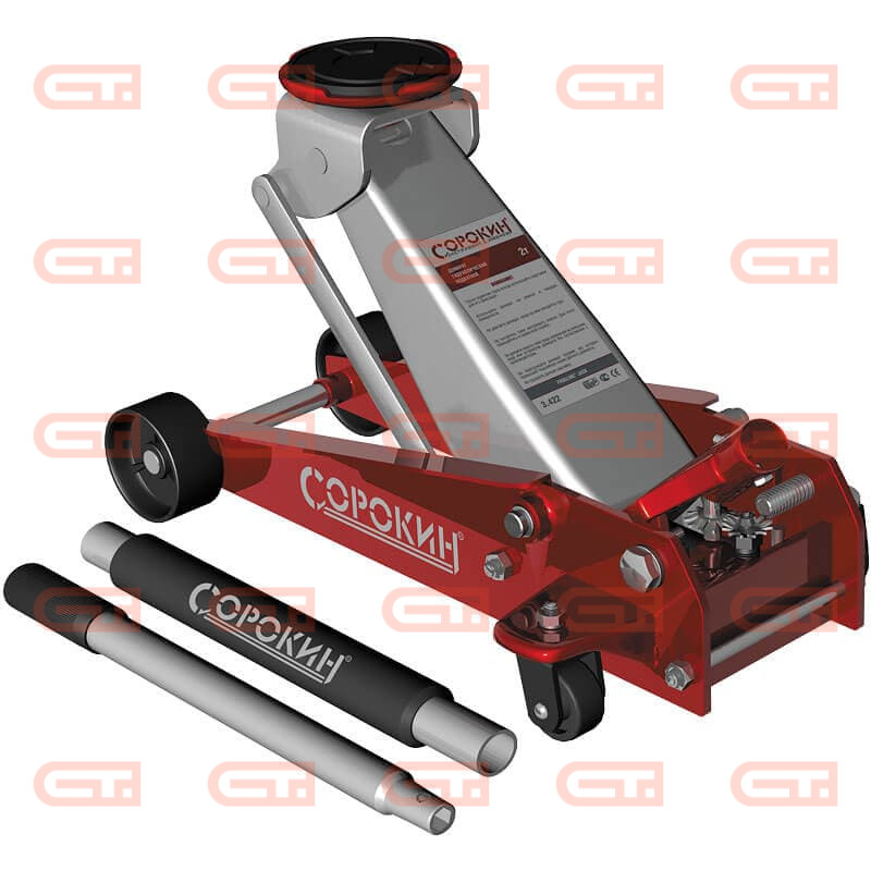 2,0т Сорокин 3.422 Домкрат подкатной Frog Line 135-495мм — Станкоинком