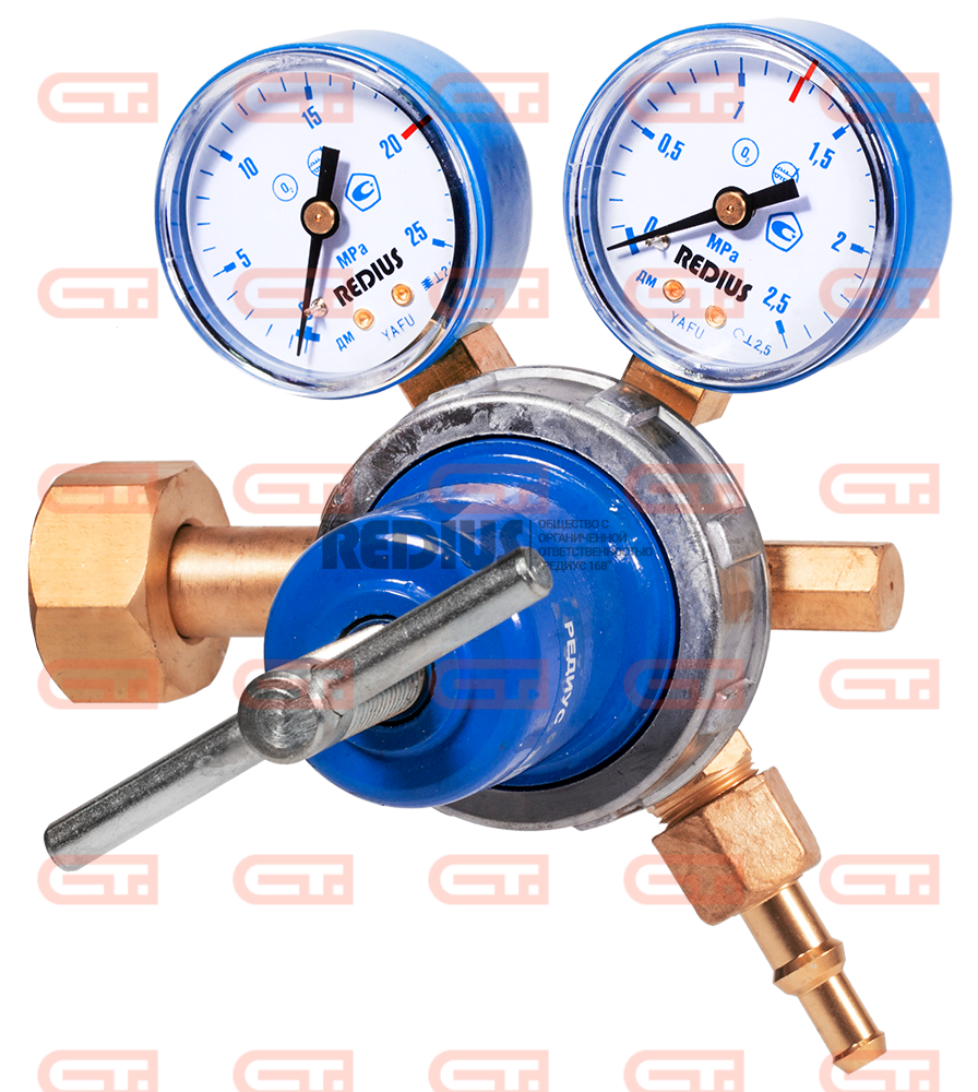 Redius БКО-50-4 Кислородный редуктор, латунь — Станкоинком