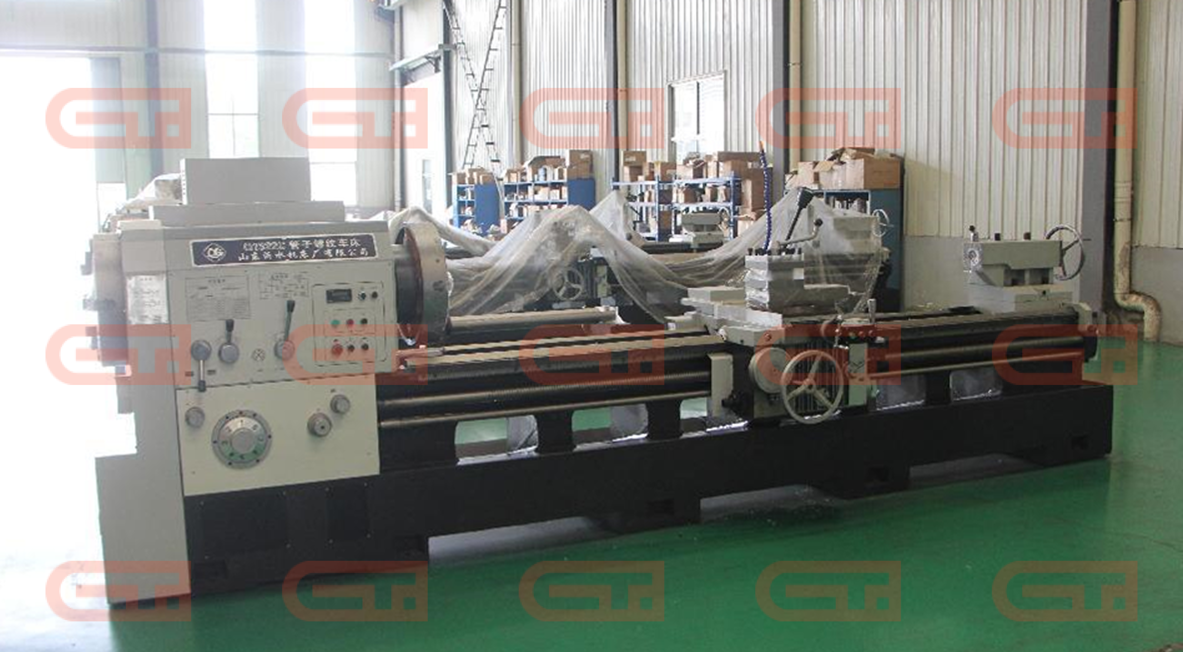 Токарный трубонарезной станок Yishui Q1322 