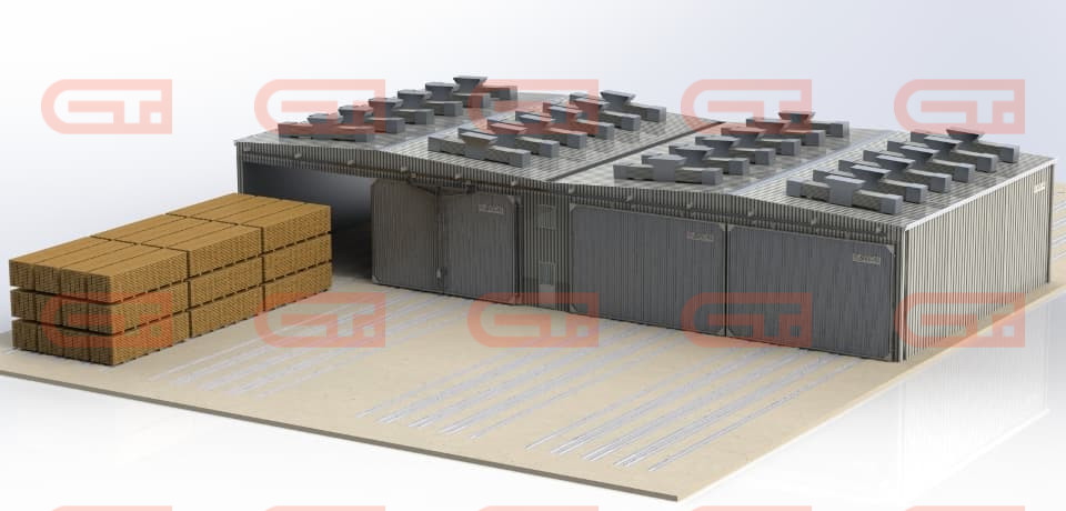 Сушильные камеры туннельного типа серии EPL-T