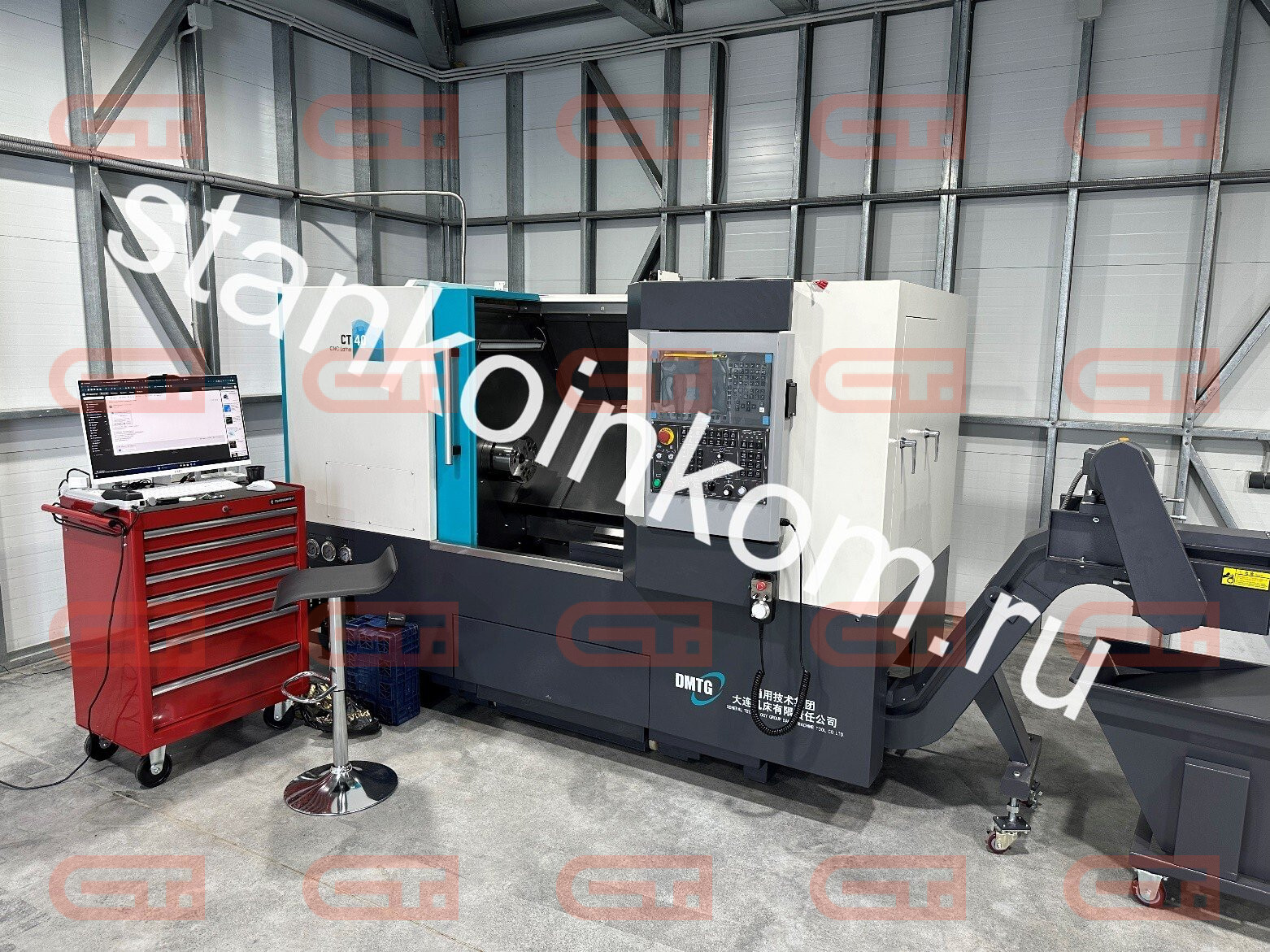 Токарный станок с ЧПУ DMTG CT40 (CLS20)