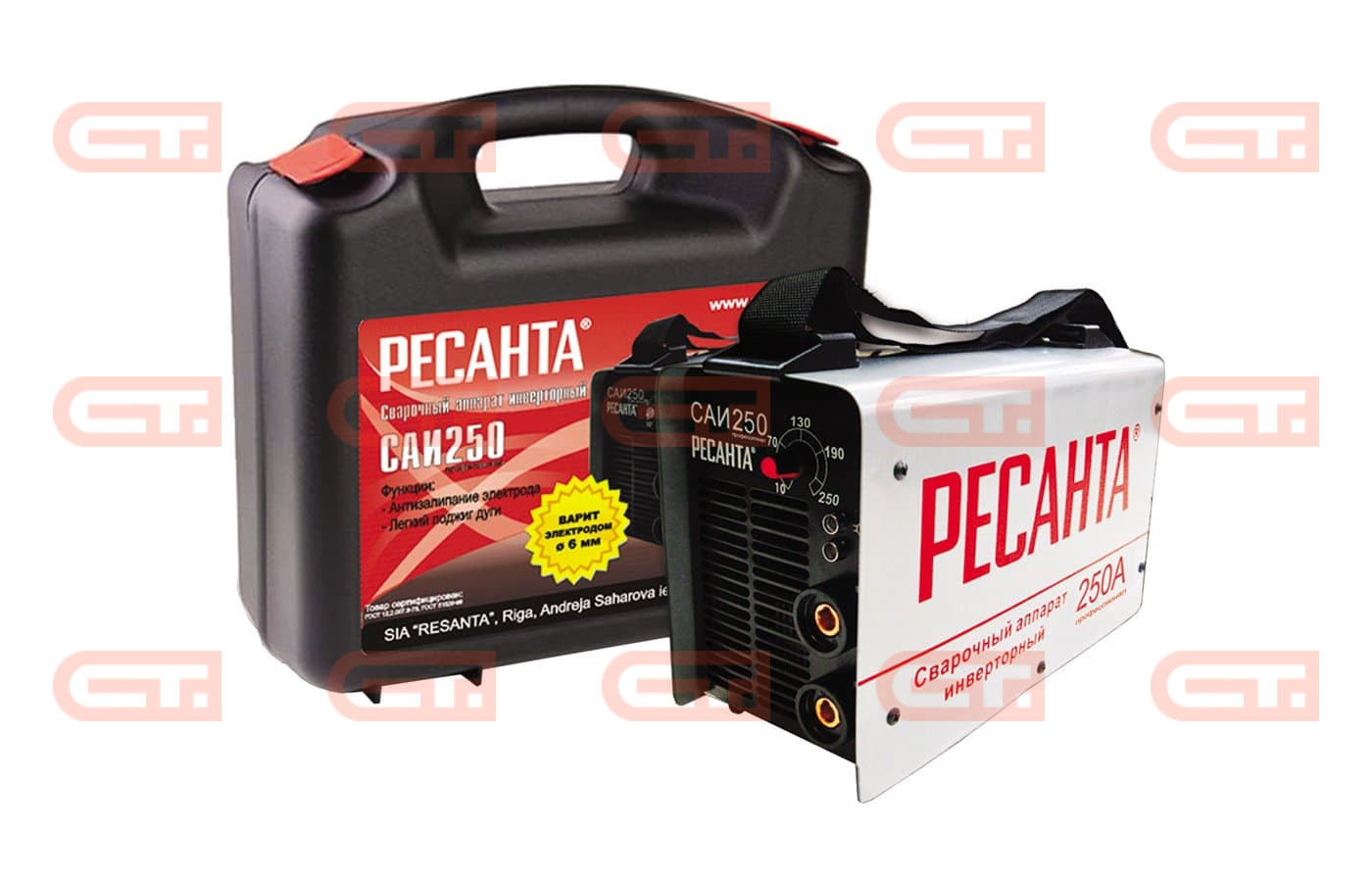 Ресанта САИ 250 в кейсе, Сварочный аппарат — Станкоинком