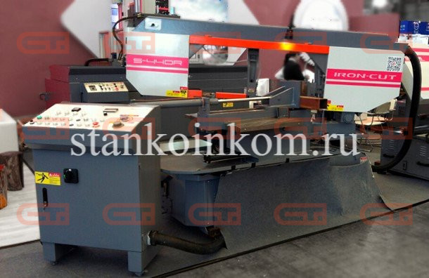 Полуавтоматический ленточнопильный станок IRON-CUT H-480S