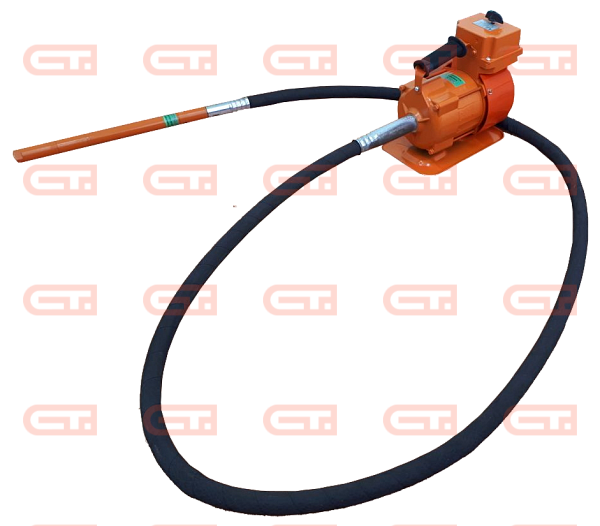 Вибромаш ВИ-1-13 М (42В, вал 3м, булава 38мм) глубинный вибратор — Станкоинком
