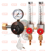 Redius У-30/АР-40-КР1П1-Р2 (220В) Универсальный регулятор расхода газа с подогревом 220В, латунь — Станкоинком