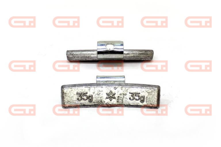 35гр Груз балансировочный Pb (литой диск), коробка 50шт — Станкоинком