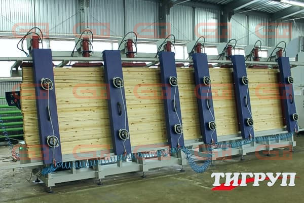 Пресс гидравлический для бруса Эльбрус-1Г