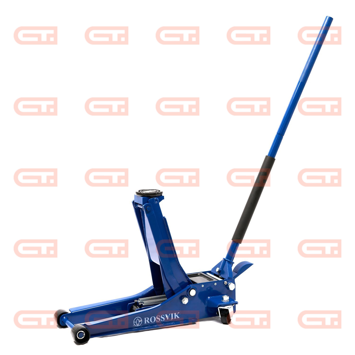 3,0т ROSSVIK V3 LOW PROFILE Домкрат подкатной 75–505мм, с педалью — Станкоинком