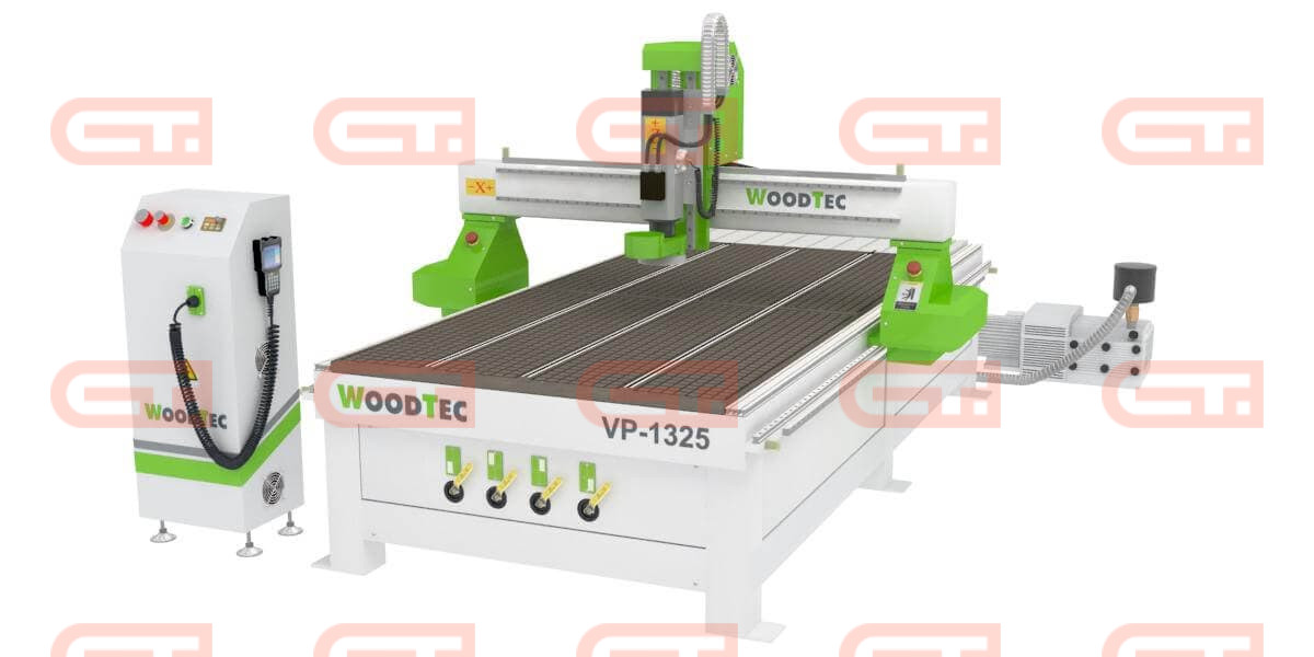 WoodTec VP 1325 Фрезерно-гравировальный станок с ЧПУ с полуавтоматической сменой инструмента