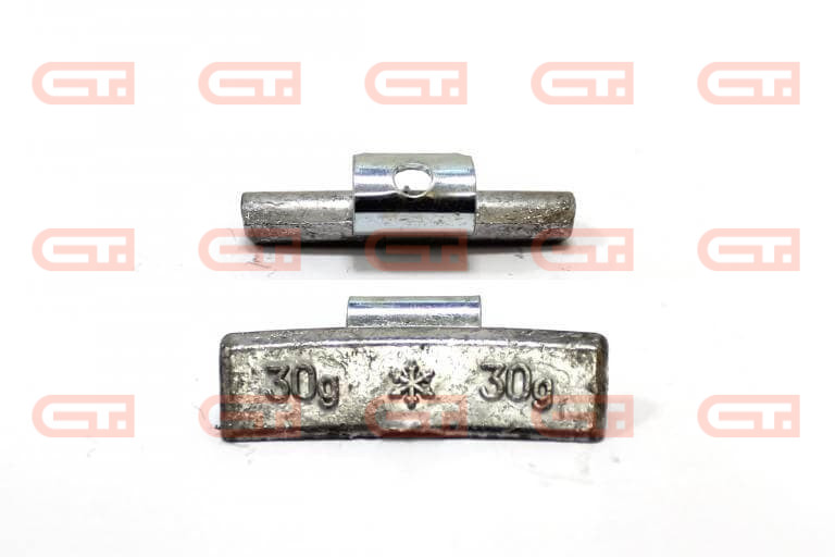 30гр Груз балансировочный Pb (литой диск), коробка 100шт — Станкоинком