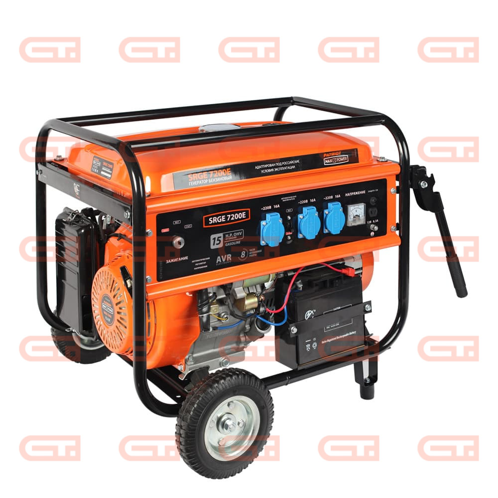 Patriot Max Power SRGE 7200E Генератор бензиновый — Станкоинком