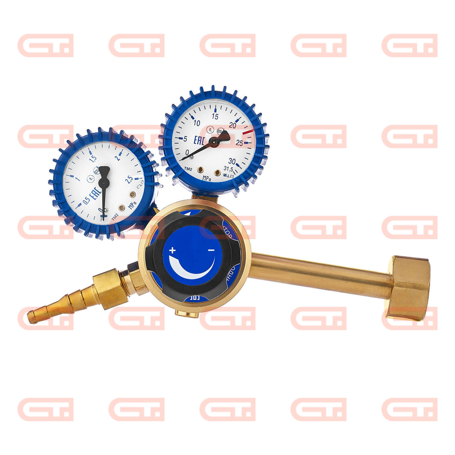 ПТК БКО-50-КР-300 (001.010.109) Кислородный редуктор высокого давления, латунь — Станкоинком