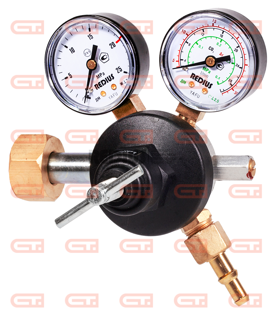 Redius У-30/АР-40-КР1 Универсальный регулятор расхода газа, латунь — Станкоинком