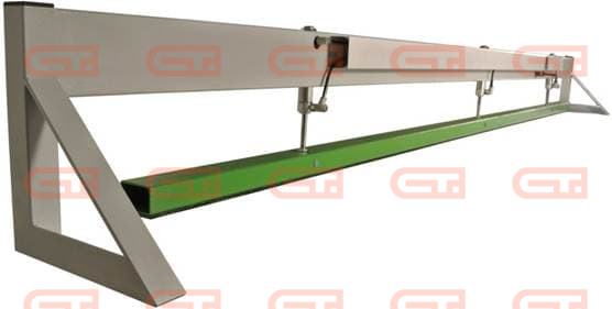 Односекционная прижимная пневмобалка 3200 мм