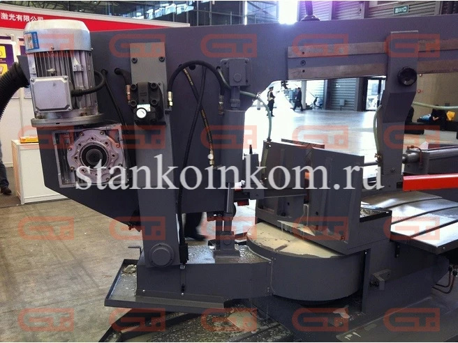 Полуавтоматический ленточнопильный станок IRON-CUT H-480S