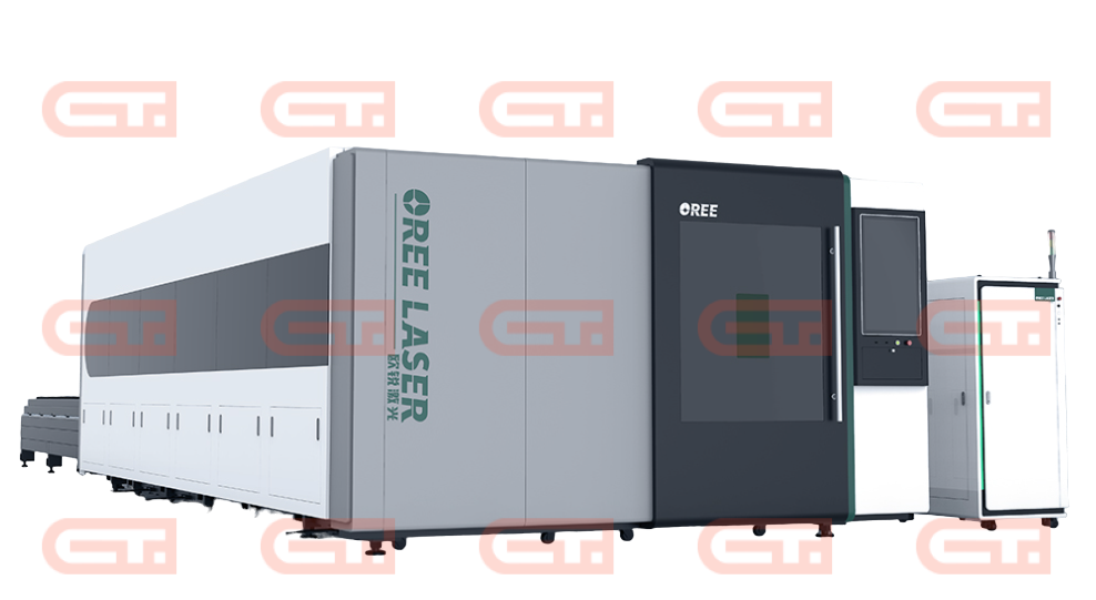 Высокомощный волоконно лазерный станок для резки метала OR-PG