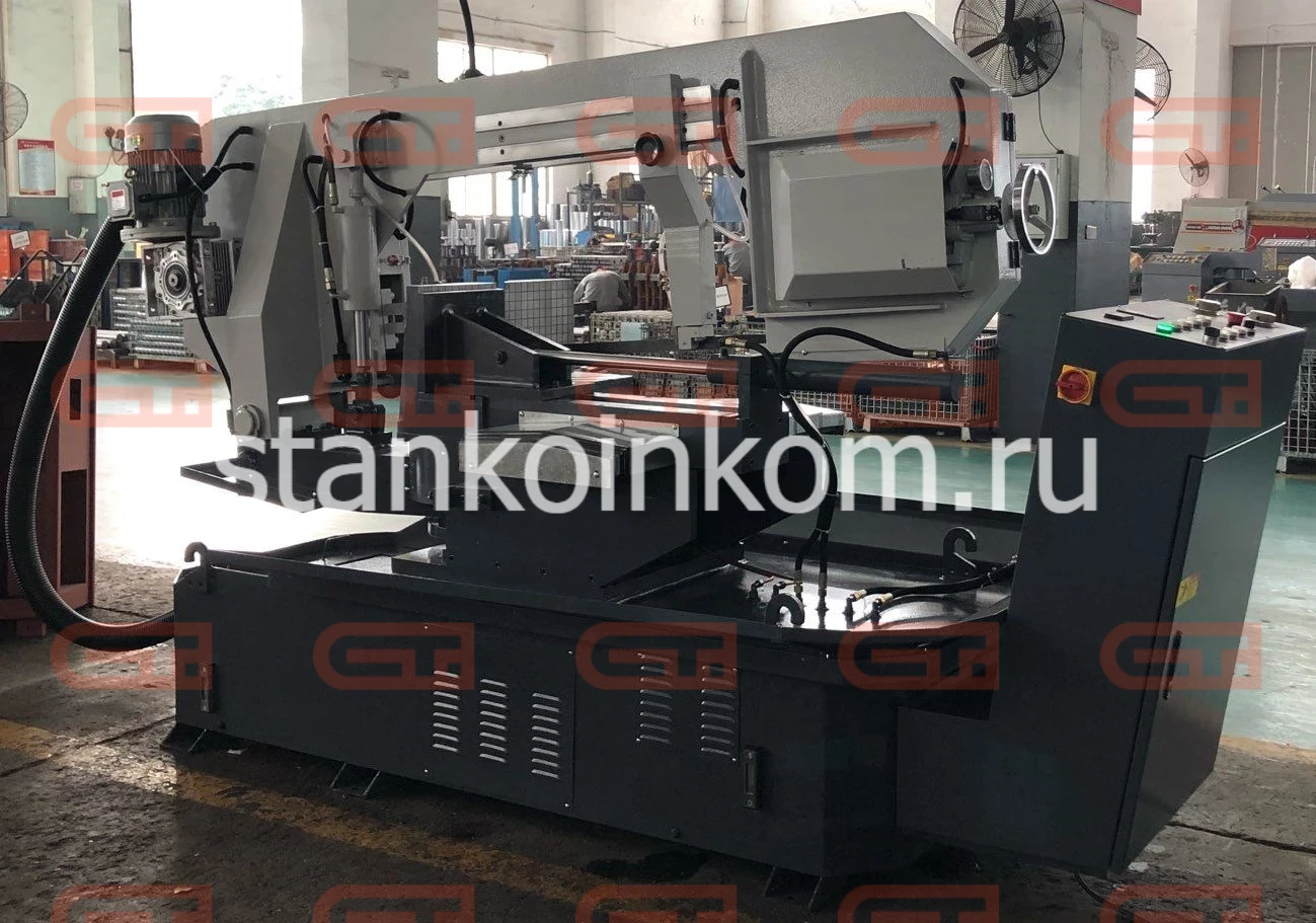 Полуавтоматический ленточнопильный станок IRON-CUT H-440S