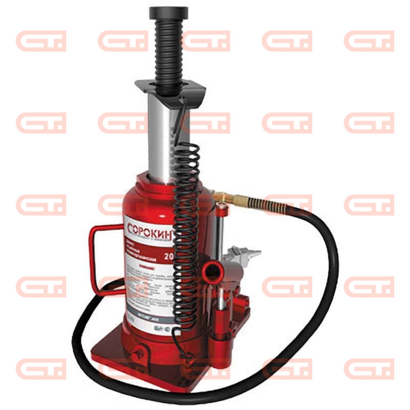 20т Сорокин 3.82 Домкрат бутылочный пневмогидравлический — Станкоинком