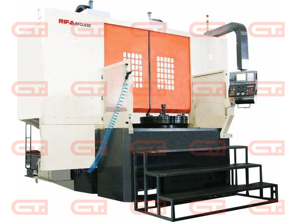 Вертикальный токарный станок с устройством замены паллет Rifa RFCL63D