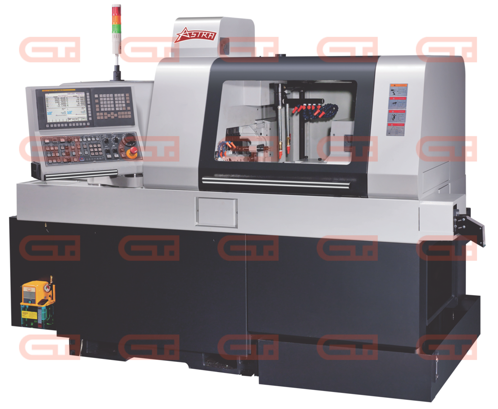 Автомат продольного точения с противошпинделем 